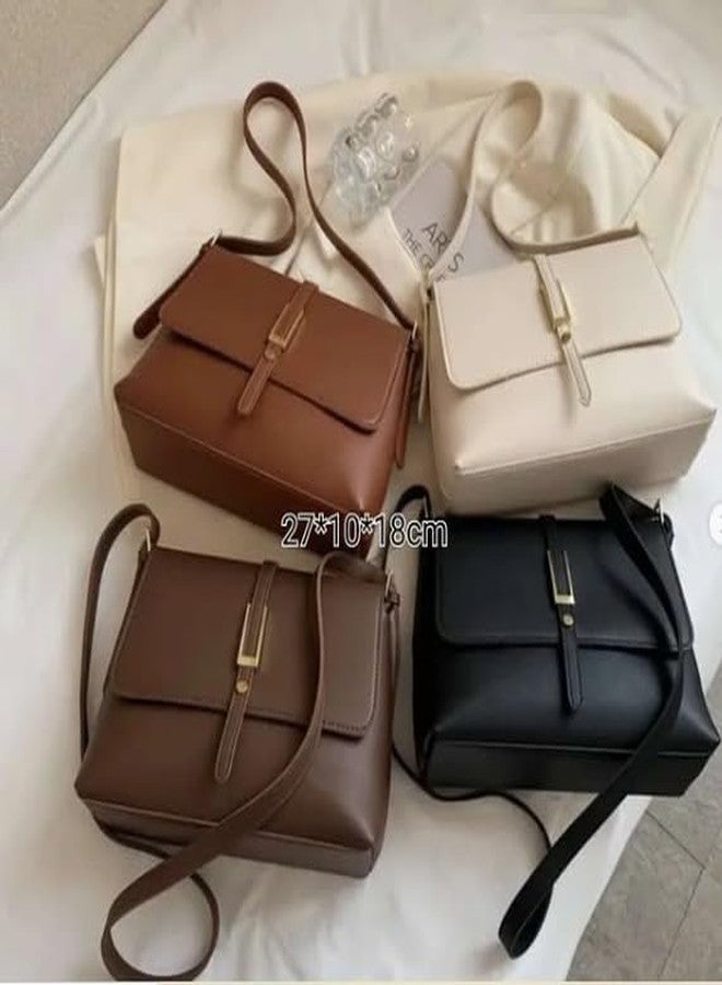 AKSUTI Stylish Sling Bag for Women - Faux Leather Travel Crossbody Chest Bags - Shoulder Purse with Adjustable Strap (Ten) - Image 2